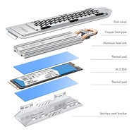 for PS5 NVMe Solid State Hard Drive Radiator with Dt Cover M.2 SSD Heatsink Heat Dissipation Cooling Cooler for PS5 Gami