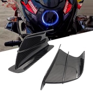 Carbon Look Motorcycle Winglet Aerodynamic Spoiler Wing With Fit For YAMAHA MT-25/03/07/09/10 YZF R1