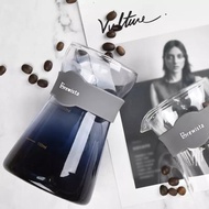 Brewista artistan glass coffee server V60 color version aurora blue orange shadow original brewista 