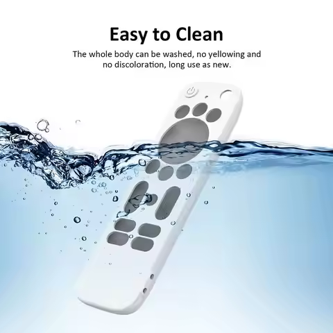 Silicone Remote Control Case Protective Case Shockproof Remote Protector Plain Color for Onn. Androi