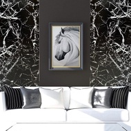 Black Marble Wallpaper 8m to/d 9m x 45cm