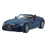 Mercedes-Benz รถโชว์ Mercedes-AMG GT C Roadster designo magno brilliant blue 1:18/Norev