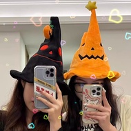 Halloween Pumpkin Hat Headdress Photo Props Little Devil Hat Funny Funny Hat