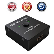 HDMI Bi-Directional 2x1 Switch 3D 1.4V - ACDG0