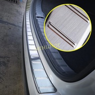 Stainless Steel Rear Bumper Protector Trunk Sill Guard For 2023 2024 Lexus RX350 RX350h RX500h Acces
