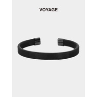 bracelet gelang lelaki Gelang laras hitam Gelang keluli titanium lelaki Gelang lelaki lelaki gelang 