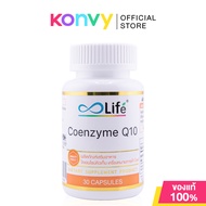 Life Coenzyme Q10 600mg 30 Capsules ไลฟ์ ผลิตภัณฑ์เสริมอาหาร โคเอนไซม์คิวเท็น