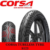 TAYAR CORSA TUBELESS TYRE S123 70/90-17 80/90-17 90/70-17 90/90-17 100/70-17 110/70-17 120/70-17 130