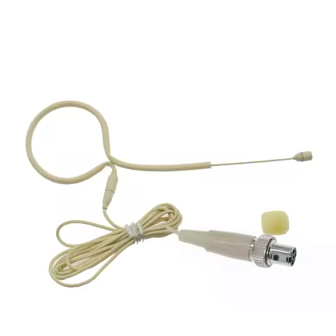 ACT650 Omnidirectional EarSet HeadWorn Microphone 4-Pin Locking Mini For MiPro ACT Wireless BeltPack