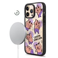 GARMMA 蠟筆小新 iPhone 14系列 磁吸款保護殼 不理豬