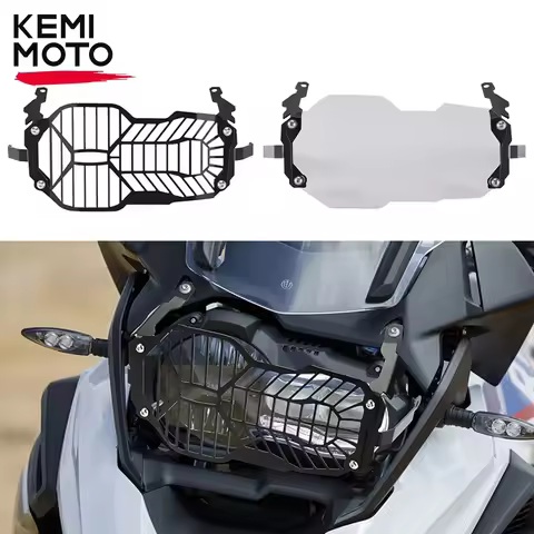 R1200GS Headlight Grille Guards Cover For BMW R 1200 GS R1250GS LC Adventure Headlamp Front Light Co