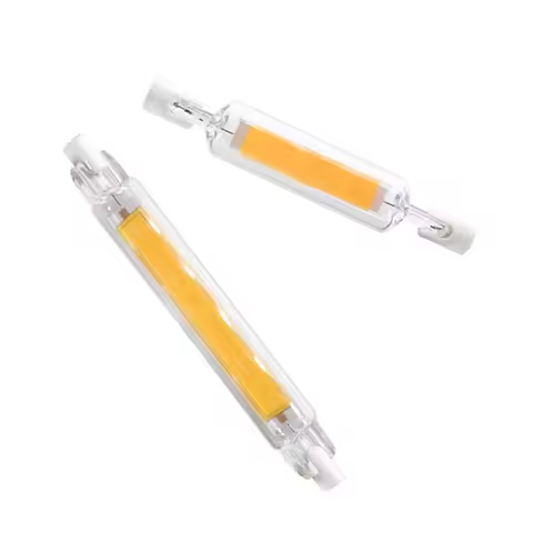 Mini R7S COB led bulb r7s led light 78mm 118mm 15W 30W 40W lamp J78 J118 Dimmable Glass Tube AC 220V