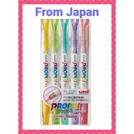 【Inventory Clearance Sale】Uni Mitsubishi Pencil Highlighter Propus Window Soft Color PUS102T5CS