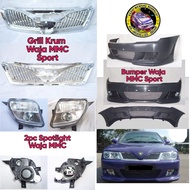 (FREE SHIPPING) Set Depan Bumper Waja MMC Sport