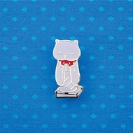 日本風貓咪地藏別針/金屬徽章/3cm高/江戶猫物語