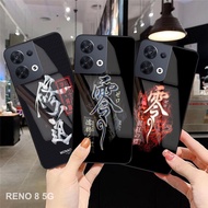 Softcase Glass Kaca LIFE [SF99] OPPO RENO 8 5G Latest Mobile Phone Case - Mobile Phone Protector - M