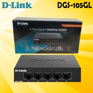 DLINK DGS 105GL SWITCH HUB 5 PORT GIGABIT