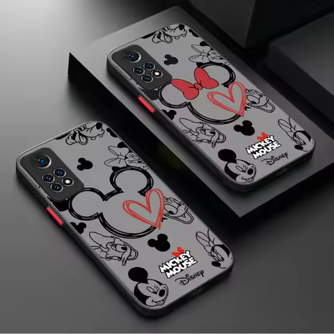 Disney Mickey Minnie Case for Xiaomi Redmi 15 15C 14C 14R 13 13C 13X 12C 12 10 10A A5 A4 A3 Pro Turb