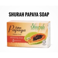 SHURAH Papaya Soap 90g / 4 x 90g