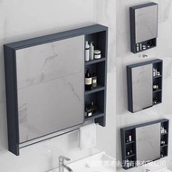 [kline]Bathroom Alumimum Mirror Cabinet Smart Bathroom Cabinet Combination Wall-Mounted Storage Cabinet Single Small Apartment Integrated Mirror Box/Bath Mirror Cabinet / Bath Vani