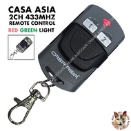 REMOTE CONTROL CASA ASIA 2CH 433MHz AUTOGATE ( RECEIVER / REMOTE CONTROL )