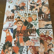 Komik Haikyu VolleyBall set 1-5 segel ori