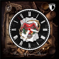 Custom Round Wall Clock Joker 1