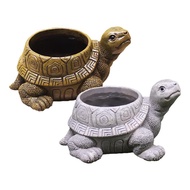 Turtle Succulent Pots Turtle Succulent Plant Pot Animal Garden Pots Resin Succulent Pots Mini Succulent Plant Pot Plant Lovers Gifts for Home Cafe Desk Garden Decor big sale