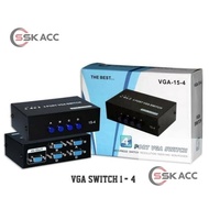 VGA Switcher 4 port switch vga 4port