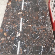 granit lantai 60x120 hitam motif by luxury home textur glosy