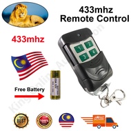 AUTOGATE REMOTE CONTROL 433MHZ / V33 4 CHANNEL TRANSMITTER/FREE BATTERY