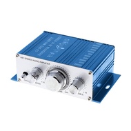 Amplifier Stereo Mobil Mini 12V, Subwoofer Audio 2 Saluran, Amplifier