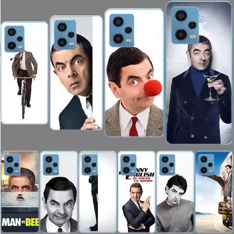 Funny Mr B-BeanS Phone Case For Redmi Note 13 12 14 15 Pro Plus 13R 11 11T 11E 11S 10 Pro 10S 9 9S C
