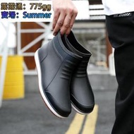 雨鞋 雨鞋男夏季韓國短筒低幫雨靴防滑耐磨水鞋工作膠鞋防水時尚套鞋 kb