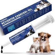 60 cc Arang Aktif untuk Anjing & Kucing, Formula Pertolongan Cemas Arang untuk Anjing, Kit Pertolong