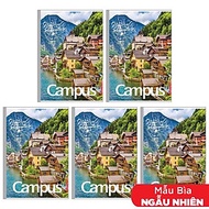 Combo 5 Tập Adventure B5 Kẻ Ngang Có Chấm 200 Trang ĐL 58-65g/m2 - Campus NB-BAVT200 (Mẫu Màu Giao N