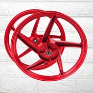 ล้อแม็ก HONDA WAVE110i (2009-2020)/125i ปลาวาฬ (2012-2022) ขายเป็นคู่  ขอบ 1.4*17 *หน้าดิส 4 รู-หลัง