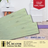 9 pcs / 23 sqft Laminated Floor Board (Color Code: AWL7001)