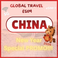 【New Year PROMO!!】CHINA eSIM with unlimited Data, 中国 VPN free, Hotspot sharing, chirpgo travel china