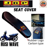 ORIGINAL JRP SEAT COVER FOR RUSI WAVE ( RUBBER LOGO ) JRP THAI PARTS SEAT COVER  | COD