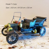 DIY 3D Metal Puzzle Motorcycle Automobile H2R DMC-12 Ford Model T Mustang Nissan Couple FLC Truck Mu