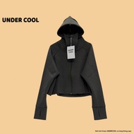 Áo Chống Nắng Cánh Dơi Nữ UNDERCOOL Chống Nắng Chống Tia UV Vành Mũ To Dáng Croptop Chất Umì Nỉ Cao
