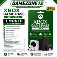 Xbox Game Pass Ultimate 1 Month | XGPU Membership | Xbox / PC | Instant Activation Service