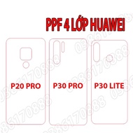 Ppf 4 Layer Shockproof Back Sticker For HUAWEI P20 PRO / P30 PRO / P30 LITE