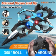 ✈️24h MY✈️ K500 Max Hobby Glider Flying Helicopter Jet Plane 2.4G Stunt Remote Control Foam Fighter 