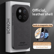 Leather Casing For Honor X9C Smart 5G X9B HonorX9C X 9C 9B X9 C B X9CSmart Built-in Magnet Anti Fing