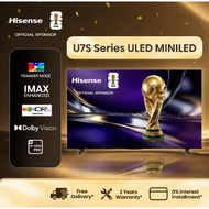 Hisense 4K AI RGB Light Sensor QD-MiniLED TV U7S Series - U7S