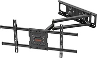 Corner TV Wall Mount,Long Arm TV Mount with 25.6 inch Extension,Full Motion TV Mount Swivel and Tilt