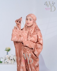 COD Mukena Terusan Jumbo Silk Motif Premium Alisya Series Mukena terbaru mukena terlaris mukena tren