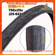 KENDA 700×25c Bicycle Tires (25-622), Genuine 700×25c Bicycle Tubes